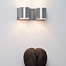 Oligo Project, lámpara de pared cromo mate/blanco mate