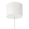 Oligo Rio Pendant Light 1 lamp LED - invisibly height adjustable pearl silver