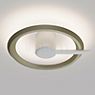 Oligo Yano Loft-/Væglampe LED bronze/sort - ø40 cm - indirekte