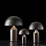 Oluce Atollo Lampe de table noir - ø50 cm - modèle 233