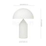 Dimensions du luminaire Oluce Atollo Lampe de table opale - ø25 cm - modèle 236 en détail - hauteur, largeur, profondeur et diamètre de chaque composant.