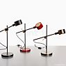 Oluce G.O. Table Lamp red
