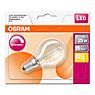Osram D45-dim 2,8W/c 827, E14 Filament LED traslucido chiaro