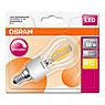 Osram D45-dim 6W/c 827, E14 Filament LED translucide clair