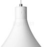 Pablo Designs Swell Hanglamp LED wit/messing - ø20 cm