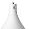 Pablo Designs Swell Hanglamp LED wit/messing - ø20 cm