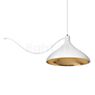 Pablo Designs Swell Suspension LED blanc/laiton - ø41 cm , fin de série