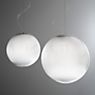 Panzeri Smoke Pendant Light white - ø35 cm