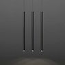 Panzeri To-Be Pendant Light LED black - 85 cm