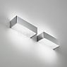 Panzeri Toy Wall Light LED stainless steel polished - 45 cm - switchable , discontinued product