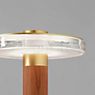 Panzeri Venexia Outdoor Bollard Light LED wood/brass - 90 cm