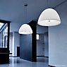 Panzeri Willy Pendant Light glass opal - 50 cm application picture