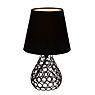 Pauleen Black Brilliance Table Lamp black