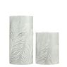 Pauleen Cosy Feather LED Candle grey - set of 2 , Warehouse sale, as new, original packaging