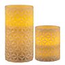 Pauleen Cosy Ornament LED Kerze beige - 2er Set , Lagerverkauf, Neuware