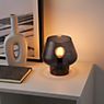 Pauleen Crystal Gleam Lampe de table verre fumé - produit en situation