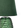 Pauleen Crystal Velours, lámpara de sobremesa verde