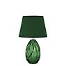 Pauleen Crystal Velvet Lampada da tavolo verde