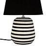 Pauleen Dressy Sparkle Table Lamp black/white