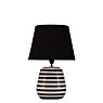 Pauleen Dressy Sparkle Table Lamp black/white