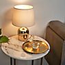 Pauleen Golden Glamour Lampe de table doré/blanc - produit en situation