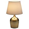 Pauleen Golden Glamour Table Lamp gold/white