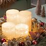 Pauleen Little Lilac LED Candle ornaments - set of 2 , Warehouse sale, as new, original packaging application picture