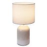 Pauleen Sandy Glow Table Lamp white/cotton