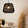 Pauleen Timber Pearl Pendant Light black , discontinued product application picture