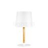 Pauleen Woody Cuddles Table Lamp white