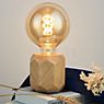 Pauleen Woody Sparkle Lampe de table bois - produit en situation