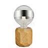 Pauleen Woody Sparkle Table Lamp wood , Warehouse sale, as new, original packaging