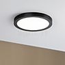 Paulmann Abia Ceiling Light LED round black matt application picture