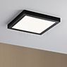 Paulmann Abia Ceiling Light LED square chrome matt application picture