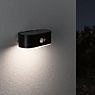 Paulmann Adya Solar-Wall Light LED anthracite application picture