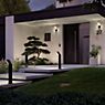 Paulmann Adya Wall Light LED with Motion Detector anthracite application picture