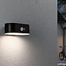 Paulmann Adya, lámpara solar de pared LED antracita , Venta de almacén, nuevo, embalaje original - ejemplo de uso previsto