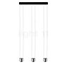 Paulmann Aldan Suspension LED 3 foyers aluminium