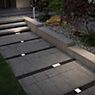 Paulmann Aron Bodeneinbauleuchte LED mit Solar 10 x 10 cm Anwendungsbild