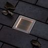 Paulmann Aron Luminaire à encastrer au sol LED avec solaire 10 x 10 cm , Vente d'entrepôt, neuf, emballage d'origine - produit en situation