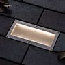 Paulmann Aron, foco de suelo empotrable LED con solar 10 x 10 cm , Venta de almacén, nuevo, embalaje original - ejemplo de uso previsto