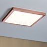Paulmann Atria Lampada da soffitto LED quadrato chrom opaco, 22 x 22 cm , Vendita di giacenze, Merce nuova, Imballaggio originale