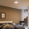 Paulmann Atria Lampada da soffitto LED quadrato chrom opaco, 22 x 22 cm , Vendita di giacenze, Merce nuova, Imballaggio originale - immagine di applicazione