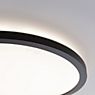 Paulmann Atria Shine Ceiling Light LED round black matt - ø19 cm - 4,000 K - switchable