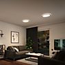Paulmann Atria Shine Ceiling Light LED round black matt - ø19 cm - 4,000 K - switchable application picture