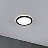 Paulmann Atria Shine Lampada da soffitto LED rotondo nero opaco - ø19 cm - 4.000 K - commutabile