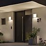 Paulmann Azalena Solar-Wall- and Ceiling Light LED white application picture