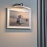 Paulmann Bento, lámpara de pared LED 40 cm - aluminio cepillado , artículo en fin de serie - ejemplo de uso previsto