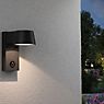 Paulmann Capea Wall Light LED with Motion Detector grey application picture