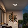 Paulmann Circula Ceiling Light LED with Motion Detector black application picture